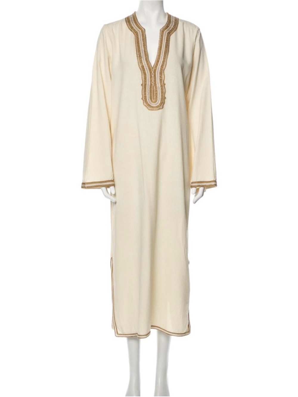 Nili Lotan Honor Moroccan caftan/dress with intricate embroidery